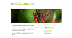 Desktop Screenshot of ecolicious.com.au
